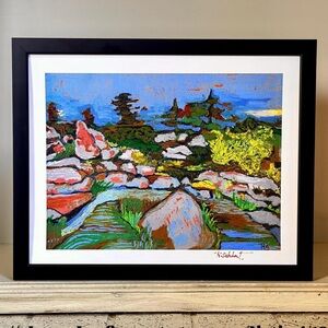 Unframed Landscape giclee Art Print, 11x14 inch signed by artist